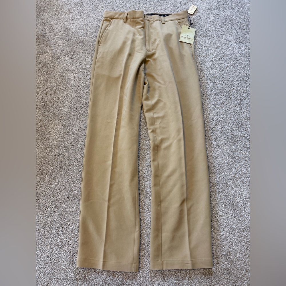 Tommy Bahama Men’s Sepulveda 100% silk pants walnut 34 NWT